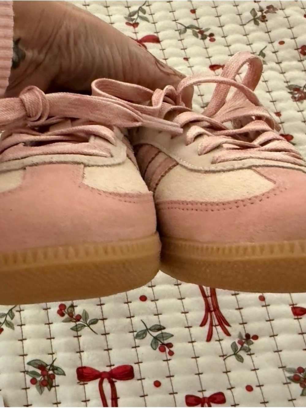 Adidas Originals Samba OG Women’s Sneakers in Pink - Picture 8 of 11